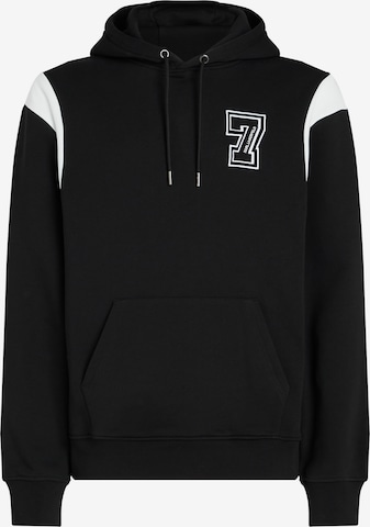 Karl Lagerfeld Sweatshirt 'Varsity' in Black: front