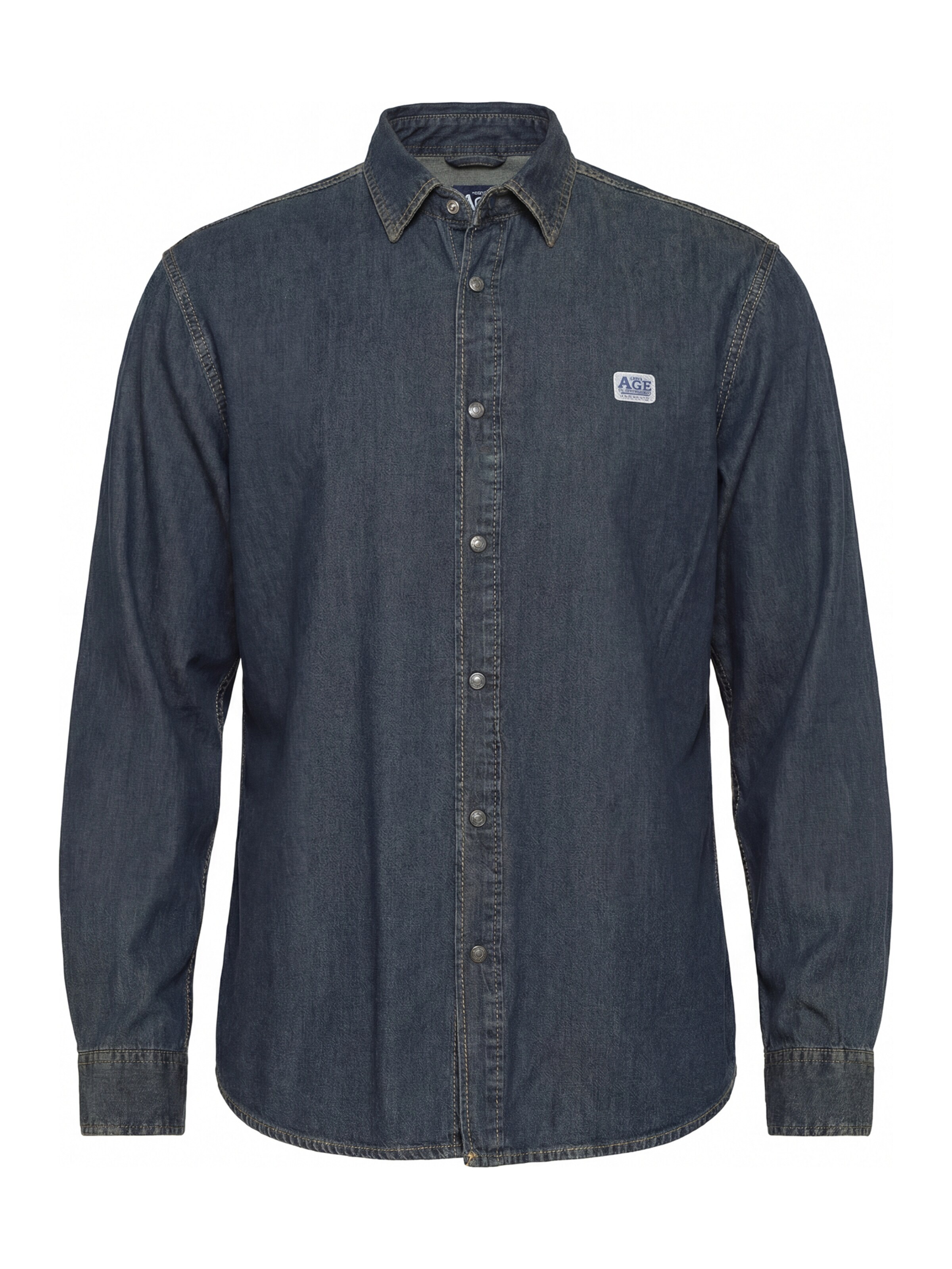 Carrera Jeans Shirt 'Replica 2 Denim' in Blue: front