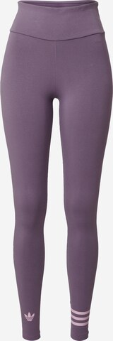ADIDAS ORIGINALS Leggings 'Adicolor Neuclassics' in Purple: front