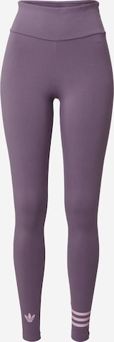 Leggings 'Adicolor Neuclassics' ADIDAS ORIGINALS en violet : devant