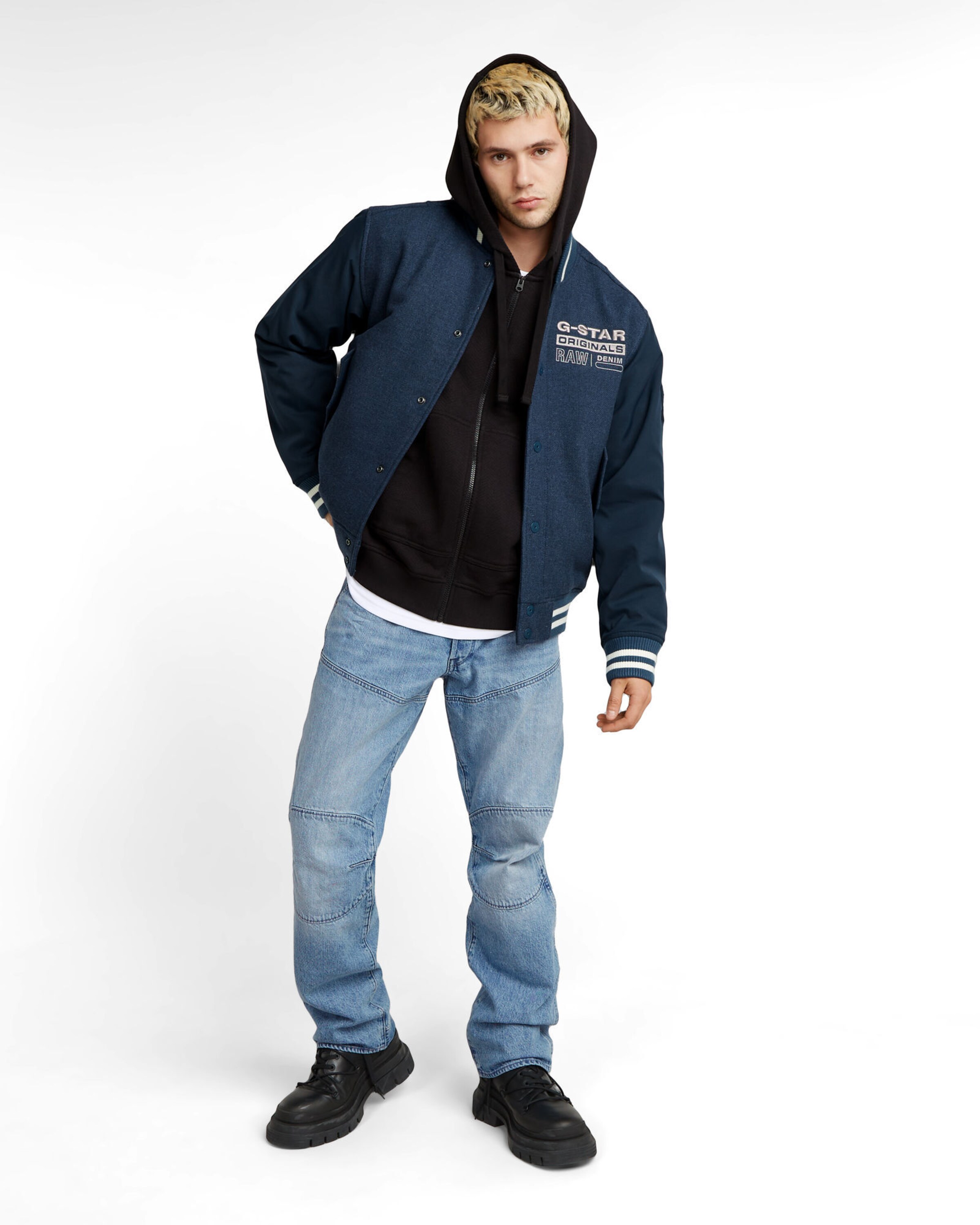 mėlyna G-STAR Standartinis Džinsai 'Elwood'