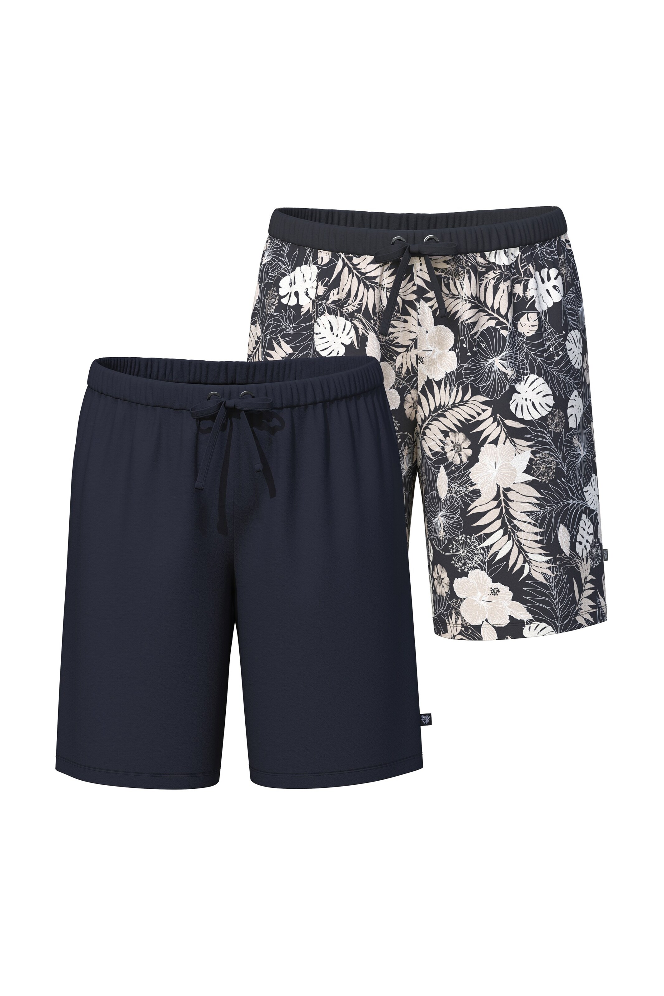 Ulla Popken Pajama pants in Blue: front