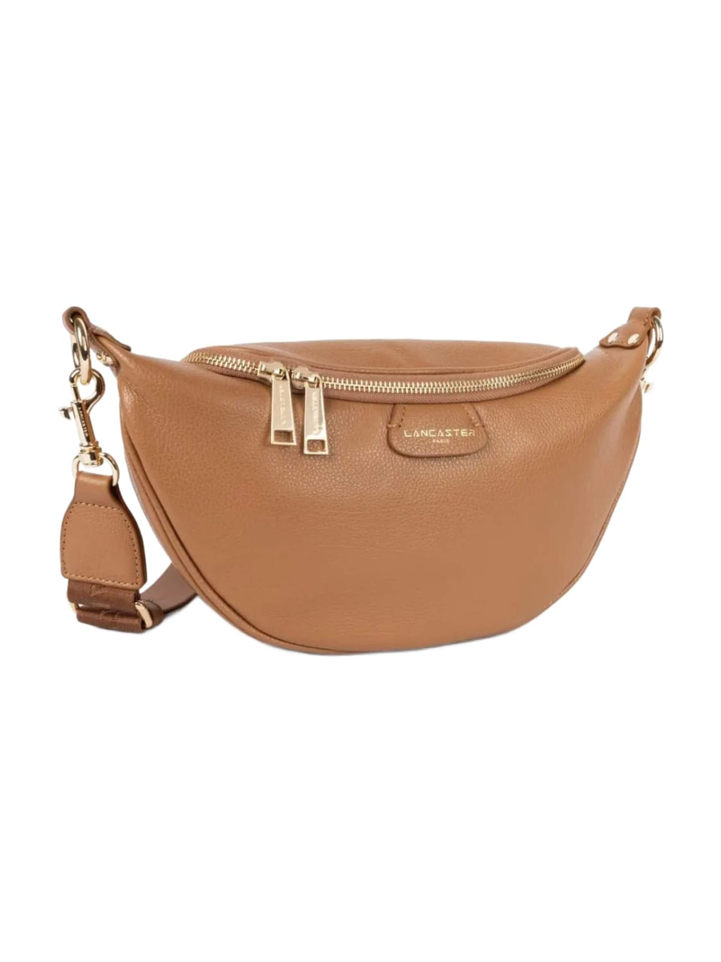 LANCASTER Paris Gürteltasche 'Lancaster Sac banane Zippé Dune Camel'‌‌‌ in Beige: Vorderseite