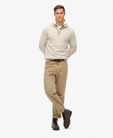 Superdry Sweatshirt 'Essential' in Beige: front