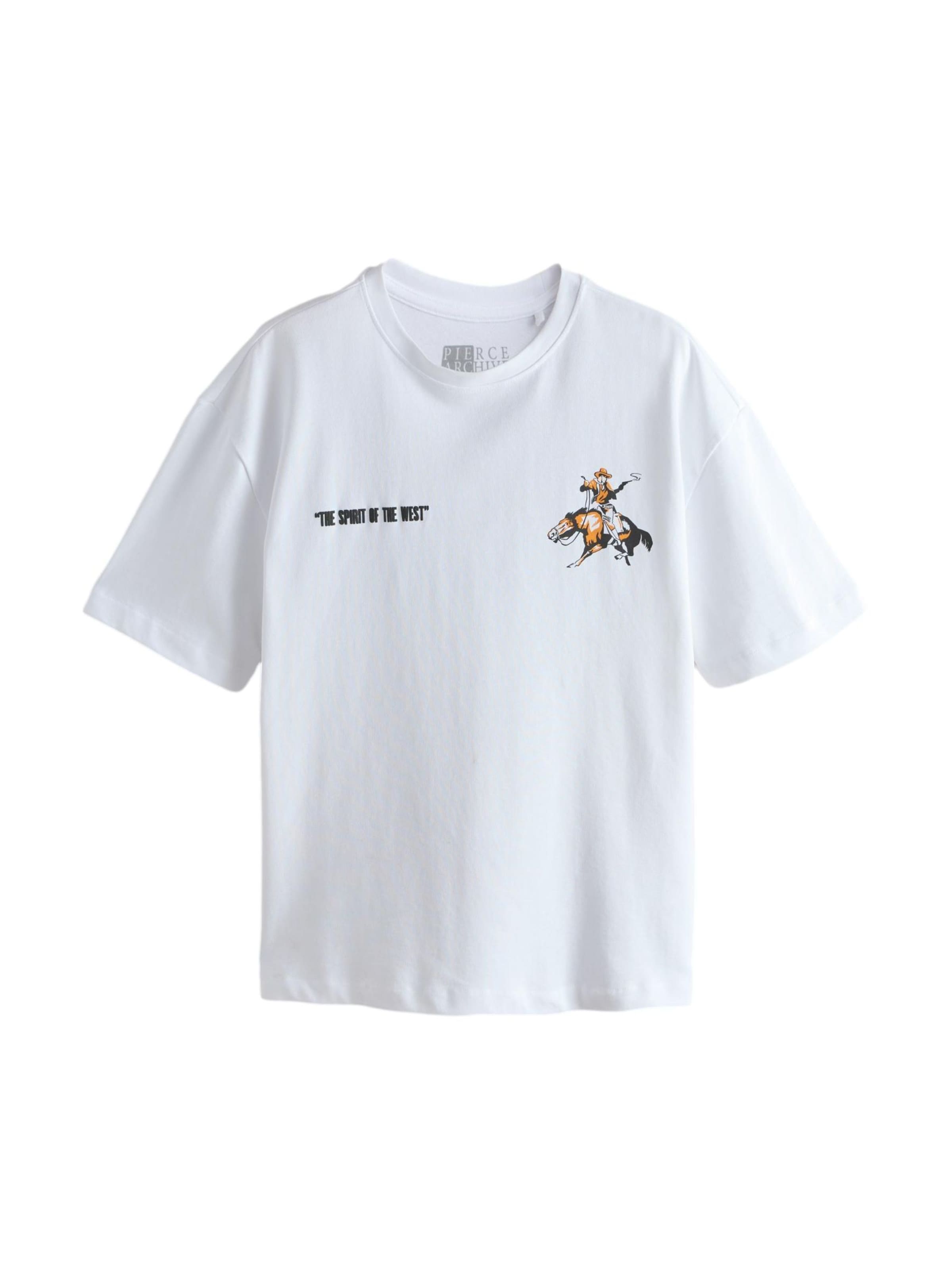 Next T-Shirt in Weiß: Vorderseite