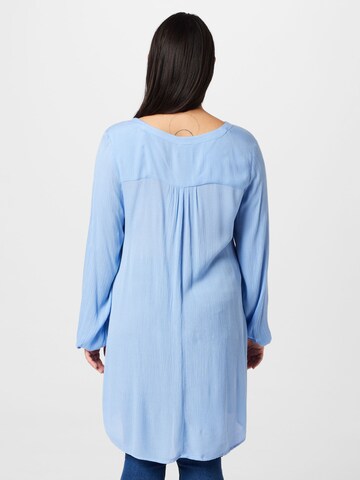 KAFFE CURVE Tuniek 'Ami' in Blauw