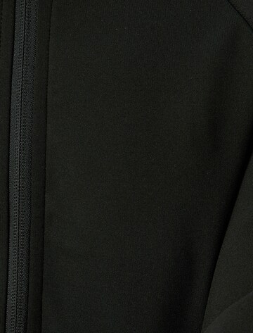 Koton Zip-Up Hoodie in Black