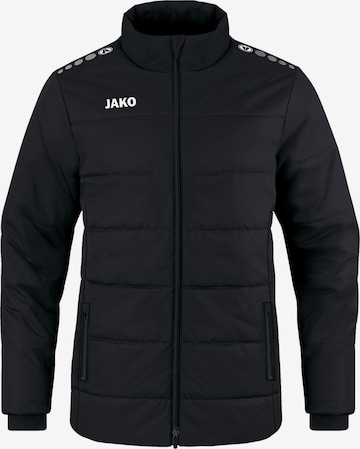 JAKO Athletic Jacket 'Team Coach' in Black: front