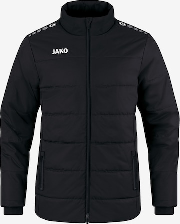 Veste de sport 'Team Coach' JAKO en noir : devant