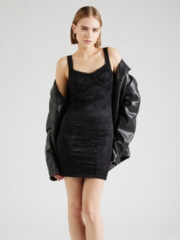 Robe GLAMOROUS en noir : devant