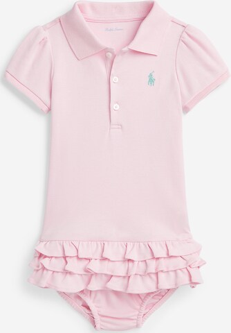 Polo Ralph Lauren Jurk in Roze: voorkant