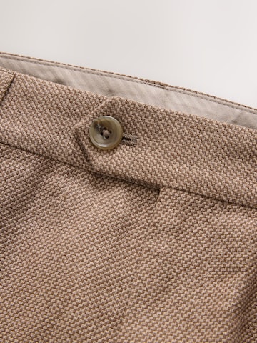 Next Tapered Ráncos nadrág - barna