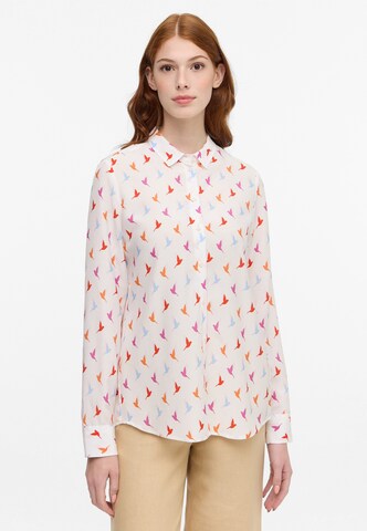 ETERNA Blouse in Wit: voorkant