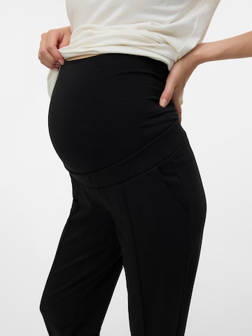 MAMALICIOUS Zúžený Kalhoty 'MLLIF' – černá