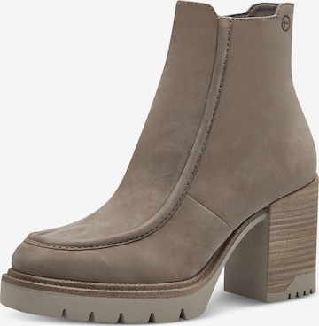 TAMARIS Ankle Boots in Grey: front