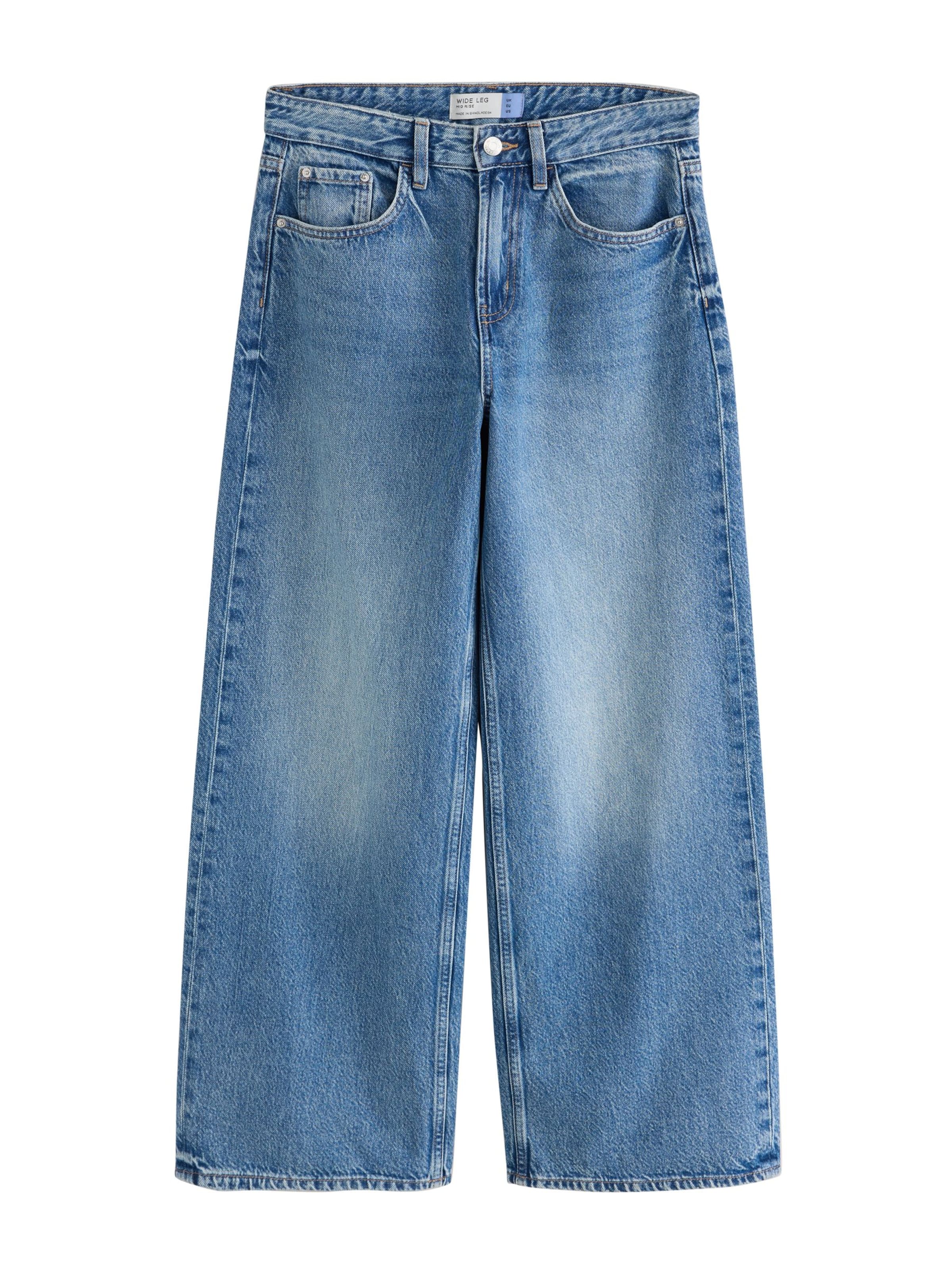 Wide Leg Jean Next en bleu
