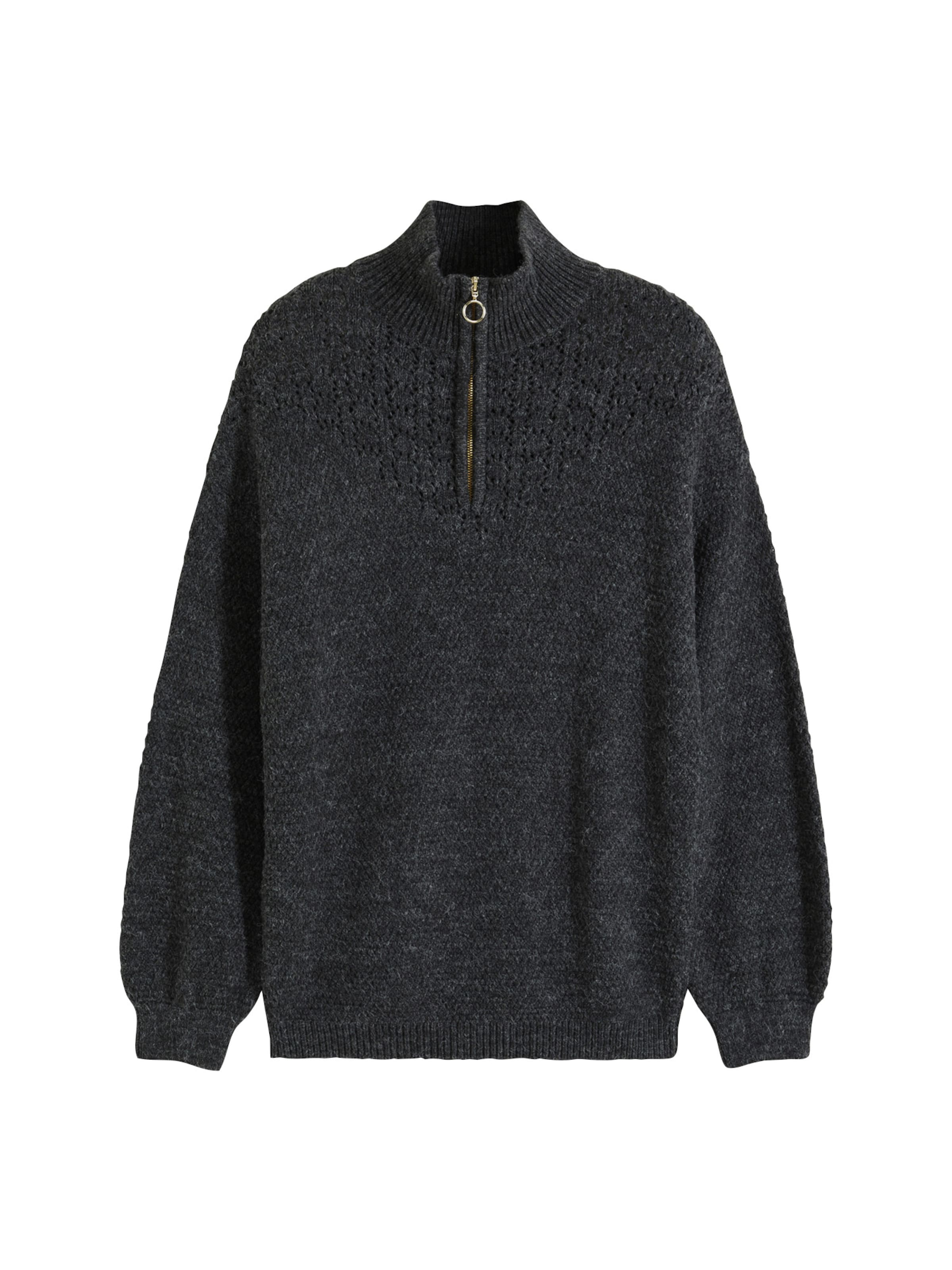 Pull-over bonprix en gris : devant