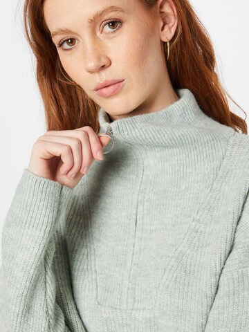 TOM TAILOR DENIM Sweater in Green