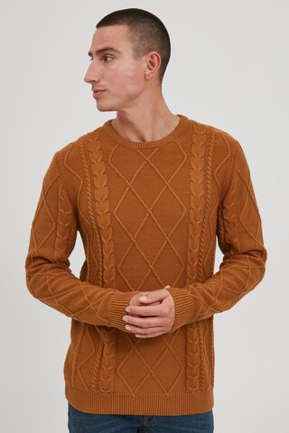 !Solid Pullover 'SDTerence' in Braun: Vorderseite