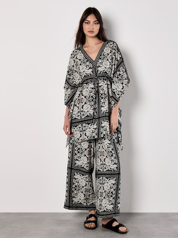 Wide Leg Pantalon ' ' Apricot en noir