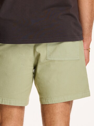 Regular Pantalon 'JOSH' Shiwi en vert