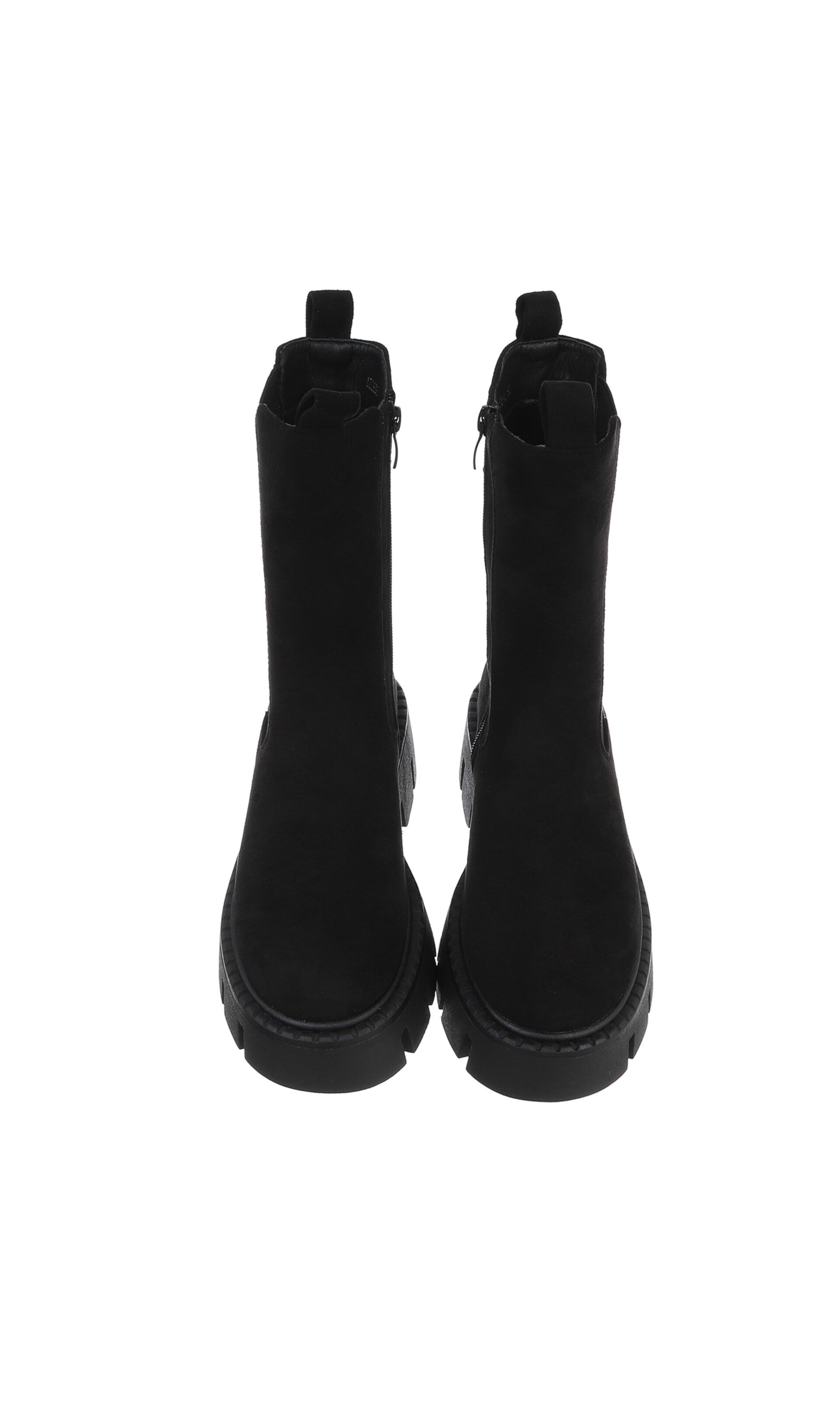 Ital-Design Stiefelette in Schwarz