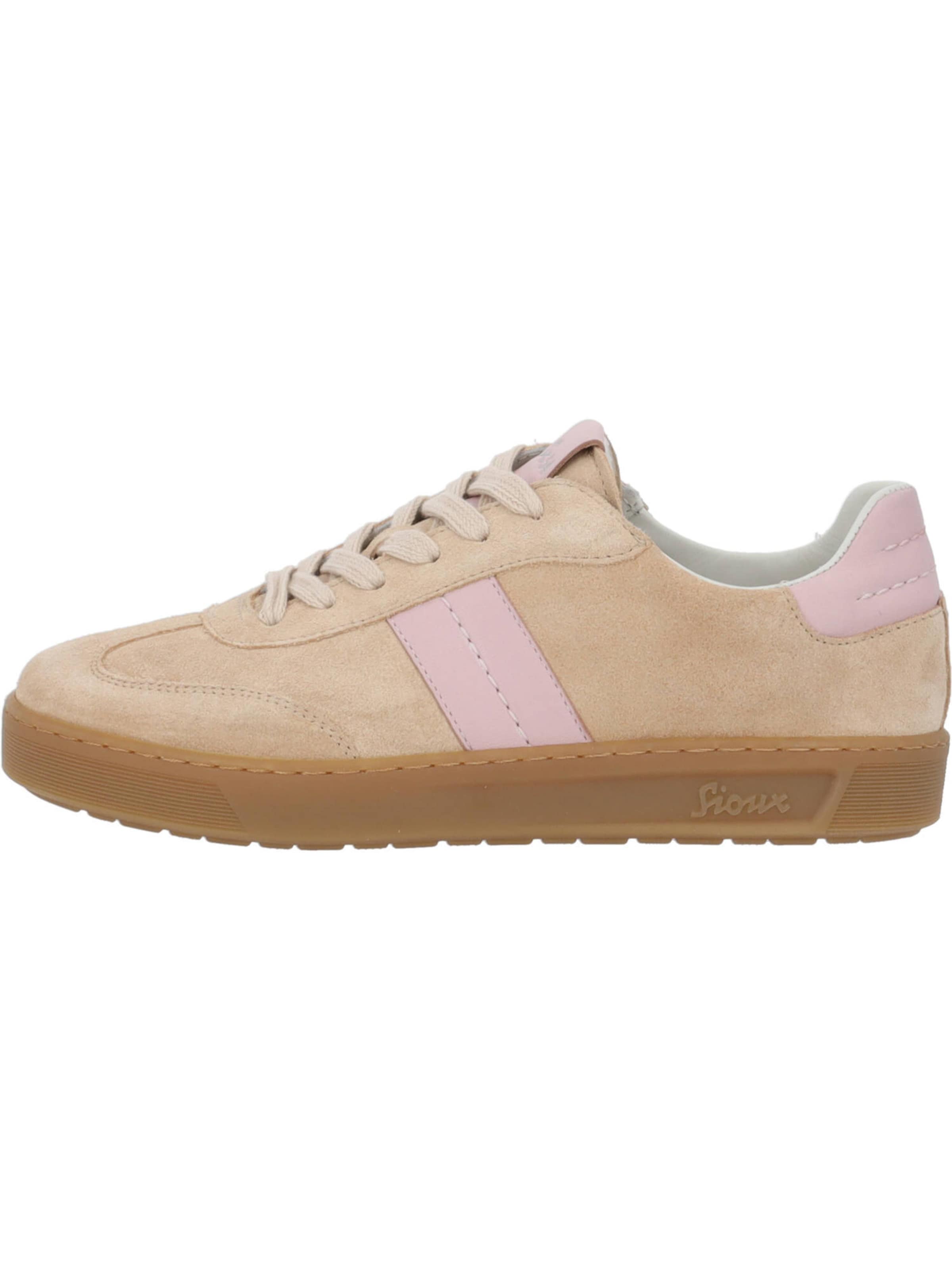 SIOUX Sneakers laag 'Tedroso-DA-717' in Beige