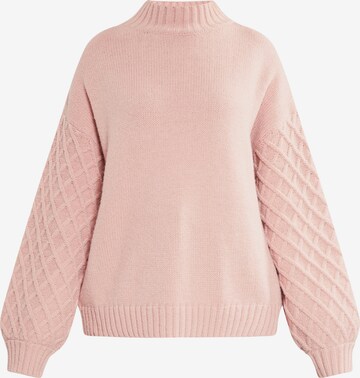 Pull-over 'Teylon' RISA en rose : devant