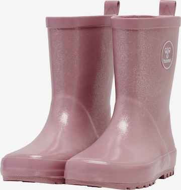 Bottes en caoutchouc Hummel en rose