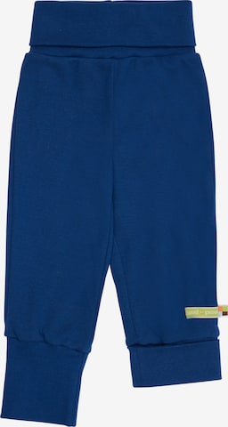 loud + proud Pants 'Mitwachs' in Blue: front