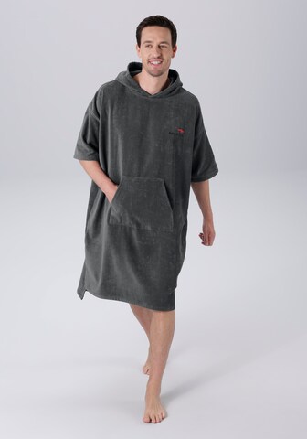 KangaROOS Short Bathrobe in Grey