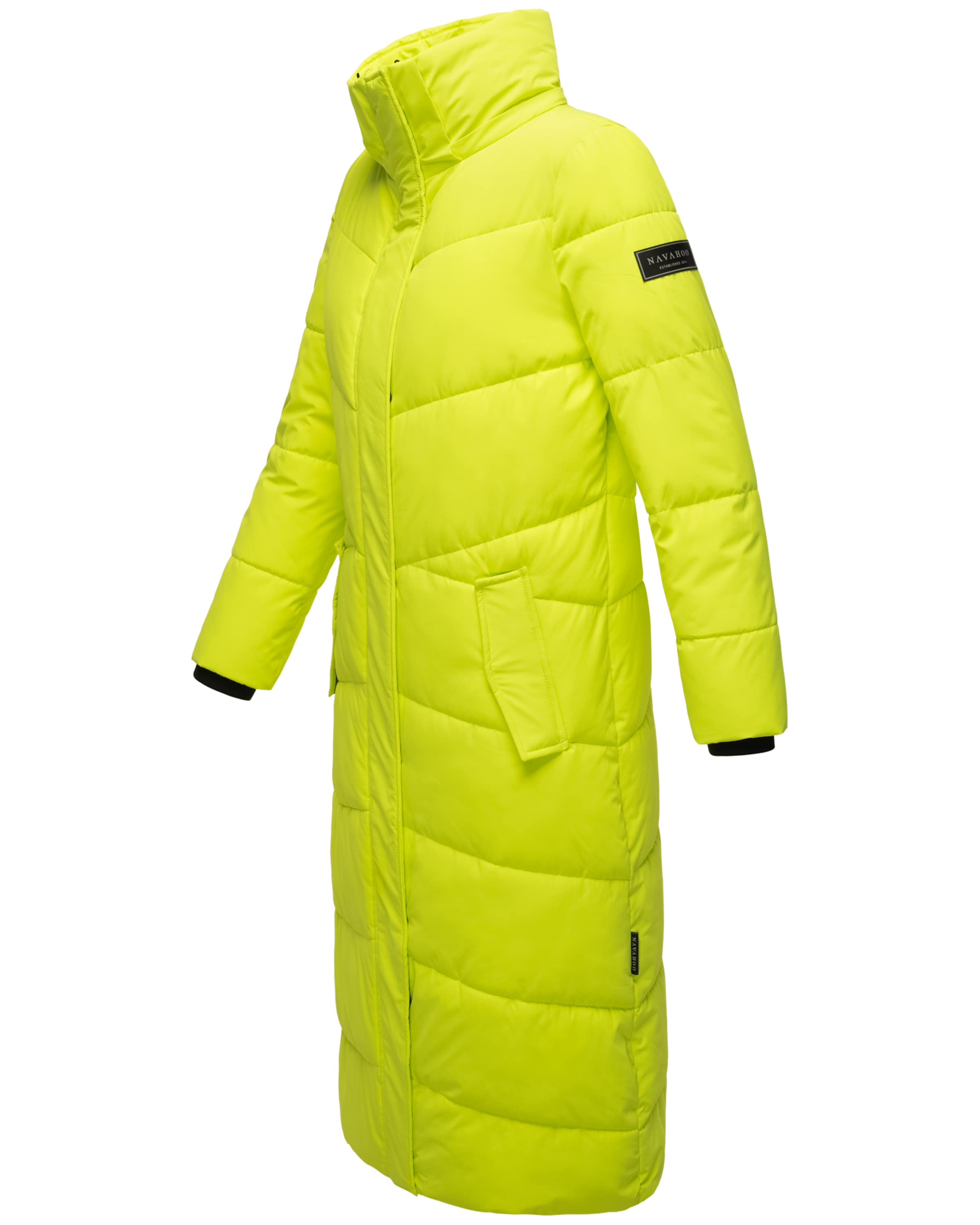 NAVAHOO Wintermantel 'Hingucker XIV' in Grün