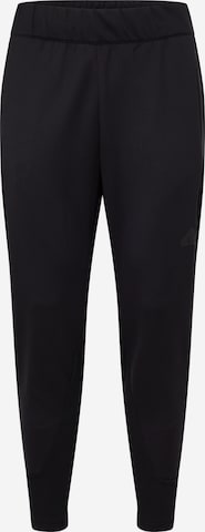 Tapered Pantaloni sport 'Z.N.E.' de la ADIDAS SPORTSWEAR pe negru: față