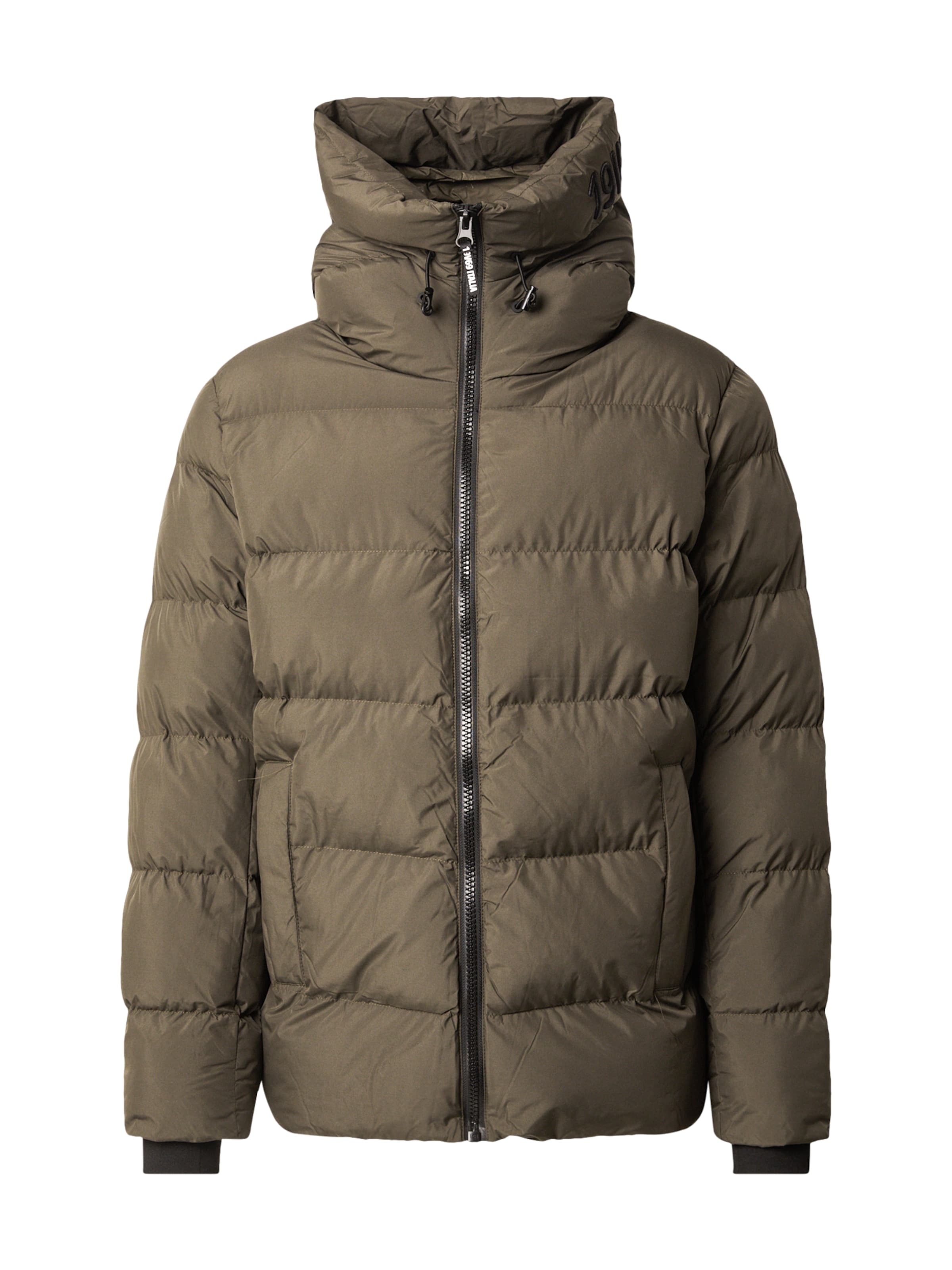 19V69 ITALIA Vinterjakke 'Jermaine' i grøn: forside