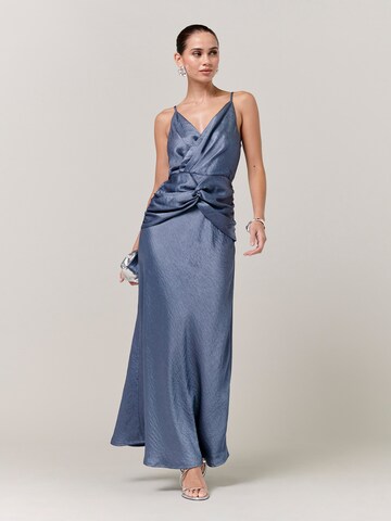 Sável Sukienka 'PAULA' w kolorze niebieski: przód