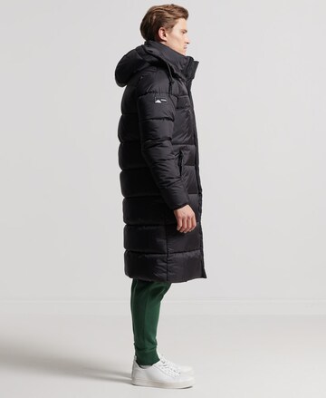 Superdry Płaszcz zimowy 'Touchline' w kolorze czarny