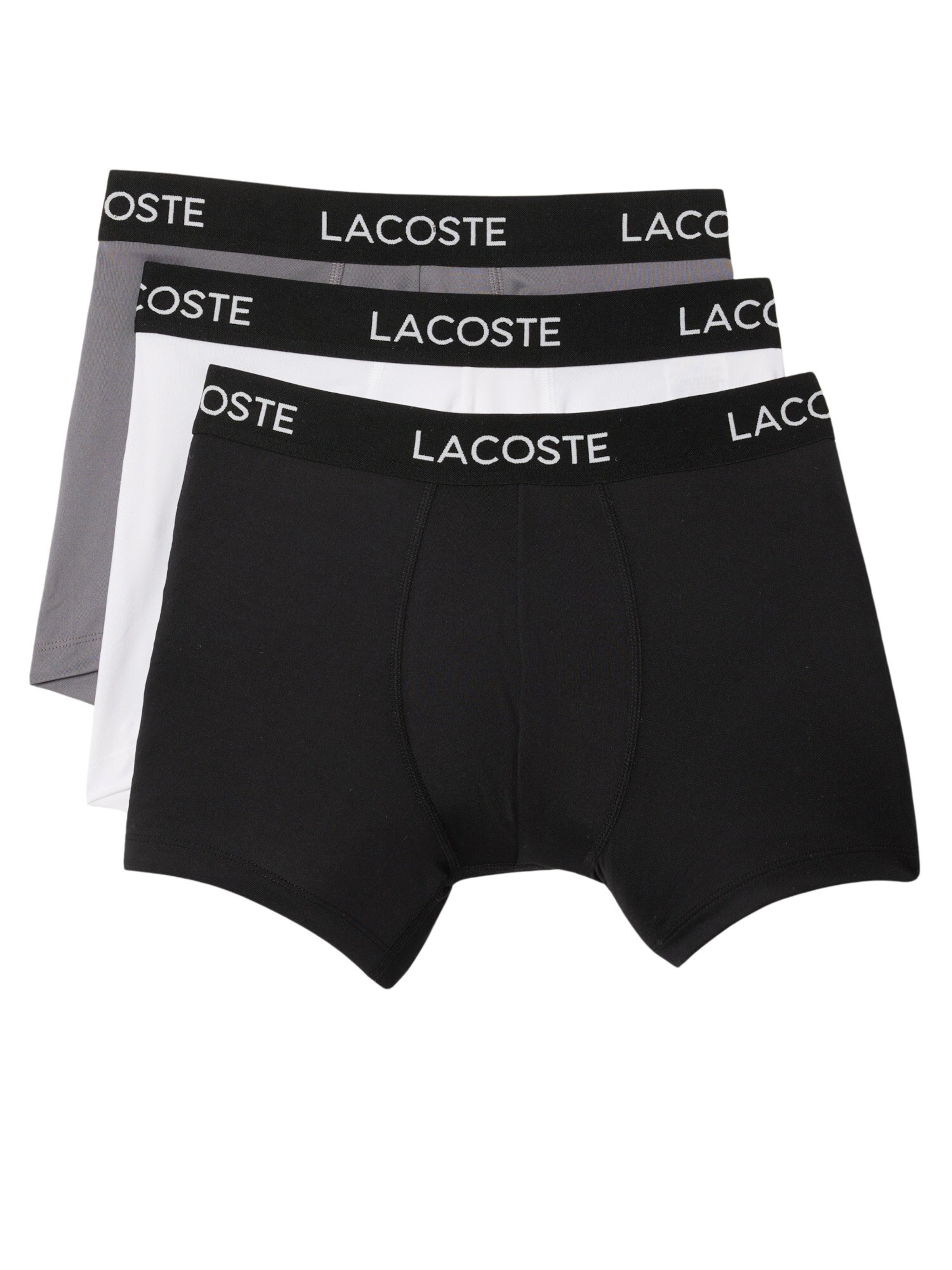 LACOSTE Boxershorts in Zwart: voorkant