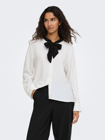 JDY Bluse 'JDYMatilda' i hvid: forside