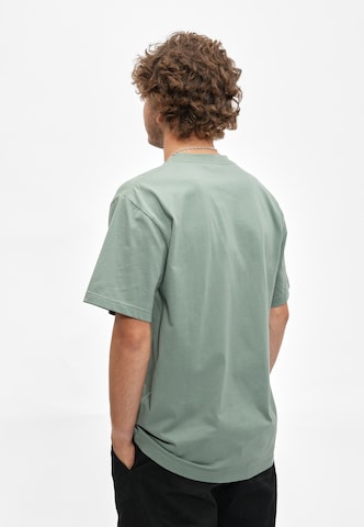 Cleptomanicx Shirt 'Walk the Gull' in Groen