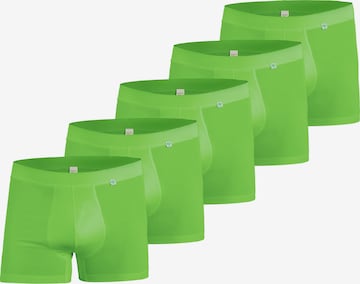 kleiderhelden Boxershorts 'Beatbux 5er' in Grün: Vorderseite