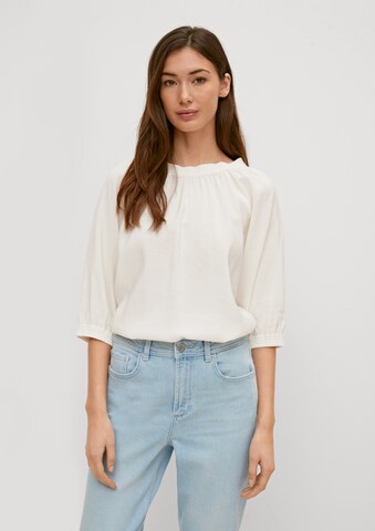 comma casual identity Blouse in White: front