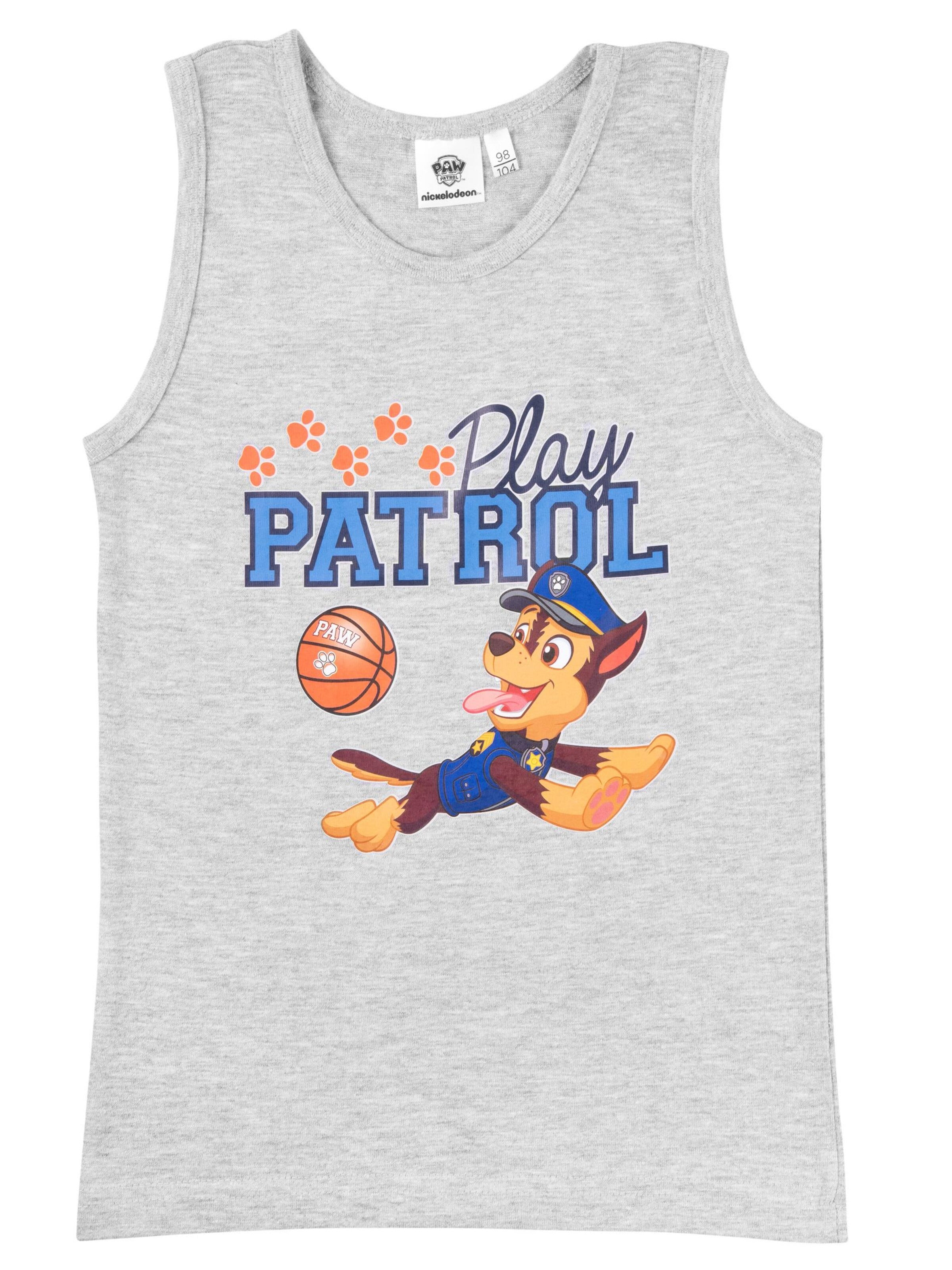 Paw Patrol Shirt 'Play Patrol'‌‌‌ in Grau: Vorderseite