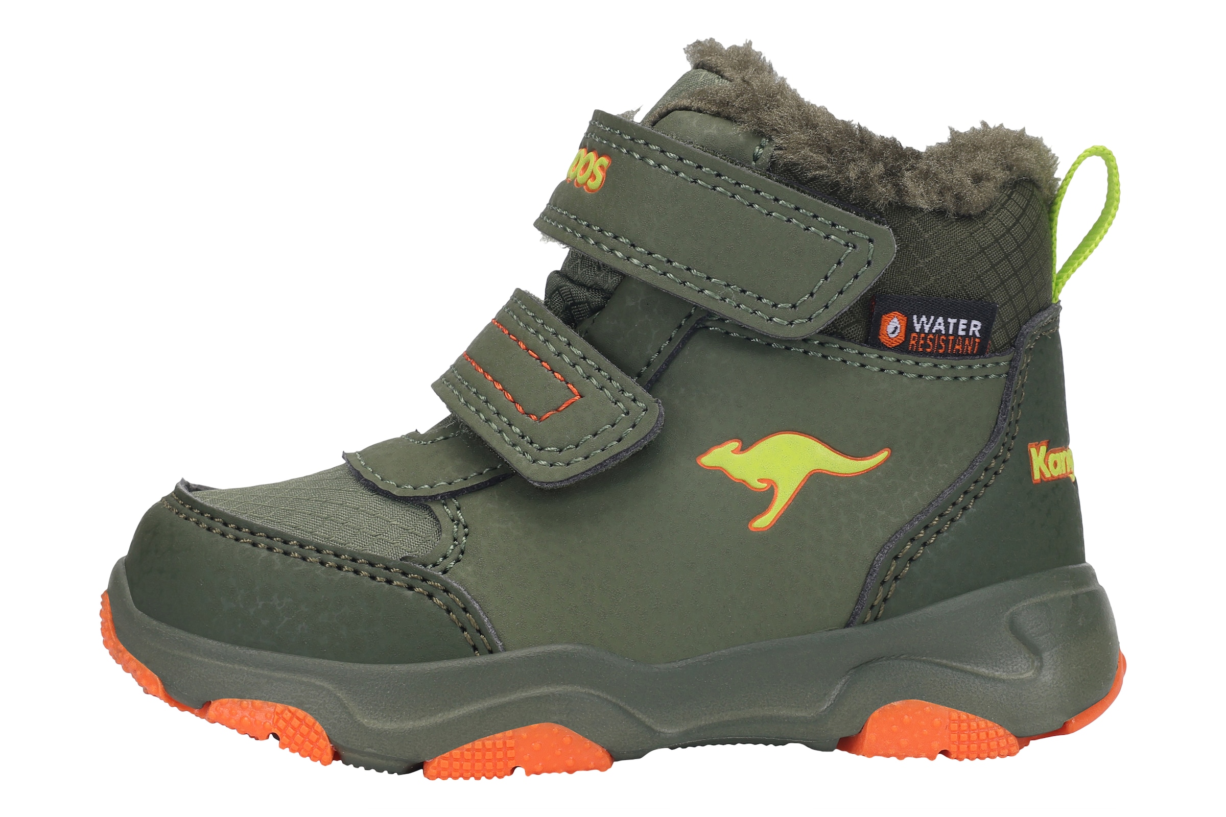 KangaROOS Snow Boots in Green: front