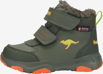 KangaROOS Snow Boots in Green: front