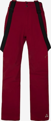 PROTEST Workout Pants 'PRTMIKADO' in Red: front