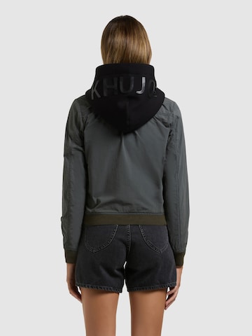 khujo Between-season jacket 'MEETS 2IN1' in Green