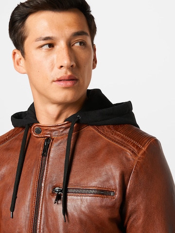 FREAKY NATION Between-Season Jacket 'Get Start' in Brown