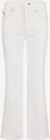MARC AUREL Slim fit Pants in White: front