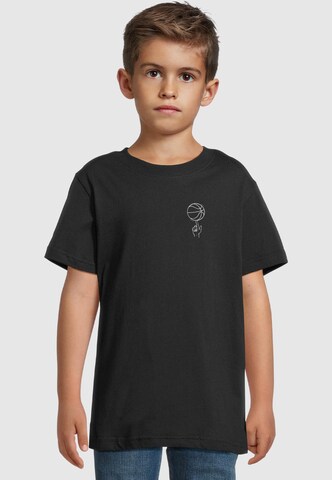 Mister Tee - Camiseta 'Team Tactics' en negro: frente