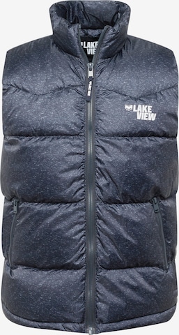 Lake View Vest 'Andreas' in Blue: front